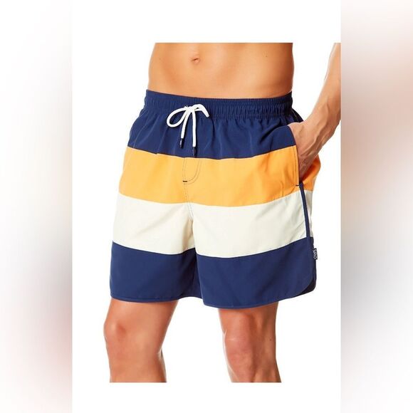 Chaps Men's Swim Trunks with UPF50+ - Picture 1 of 4